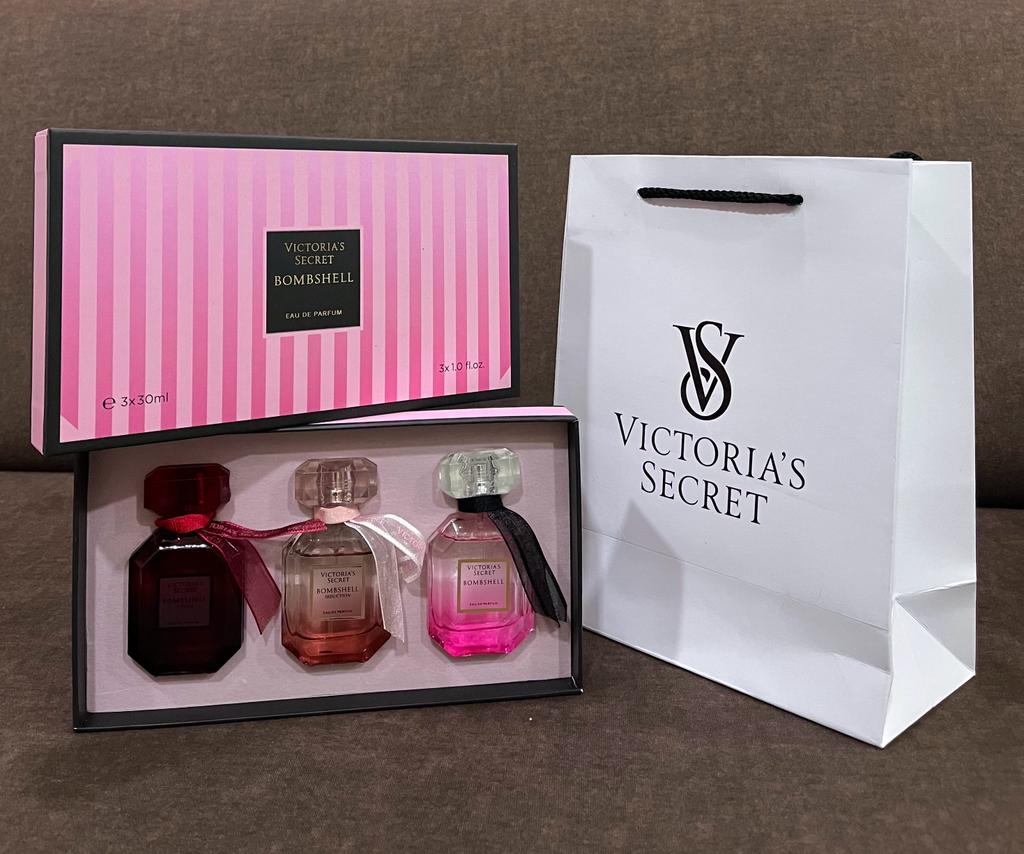 GIFT SET- VICTORIA'S SECRET BOMBSHELL EDP SET OF 3