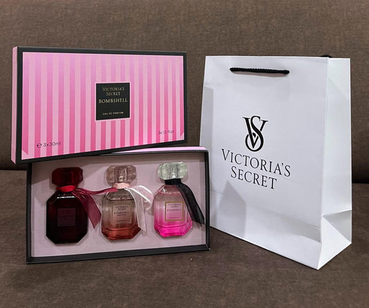 GIFT SET- VICTORIA'S SECRET BOMBSHELL EDP SET OF 3