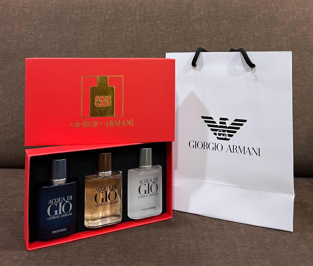 GIFT SET- GIORGIO ARMANI SET OF 3