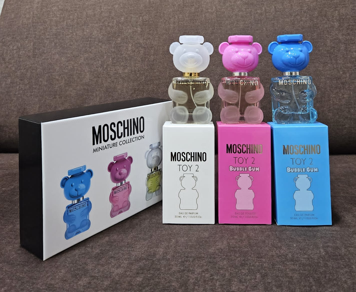 GIFT SET- MOSCHINO