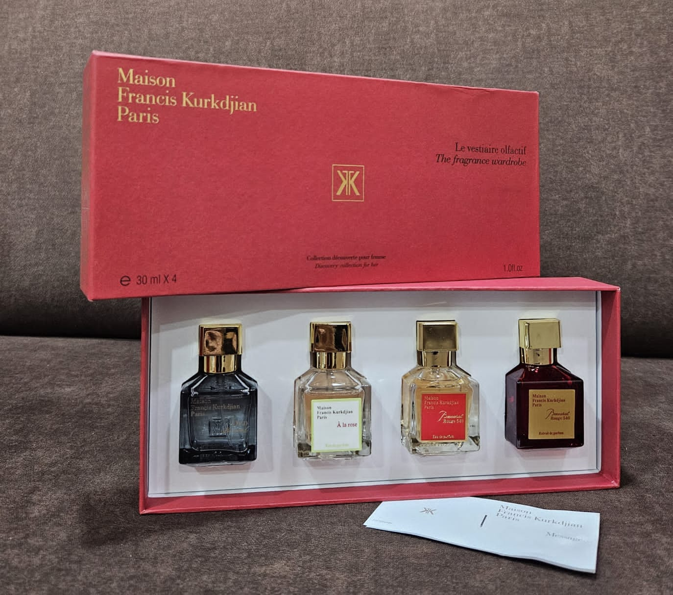 GIFT SET- Maison Francis Kurkdjian SET OF 4